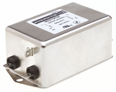 Roxburgh EMC - RES70F06 - Roxburgh EMC RES70 ϵ 6A 250 V , DC to 400Hz ̰װ RFI ˲ RES70F06, Fast-OnӶ		