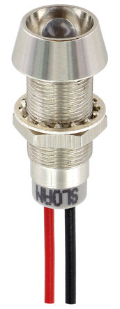 Sloan - 338821010R54UCL1 - Sloan 338821010R54UCL1 5 mm  ɫ  LED, ߽Ӷ, 8.2 x 7.6mmװ׳ߴ, 5  28 V		