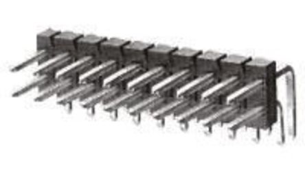 TE Connectivity - 3-826634-6 - TE Connectivity AMPMODU Mod II ϵ 72· 2.54mmھ (2) ֱ Ź 3-826634-6, Ӷ˽, 3A, ͨ		