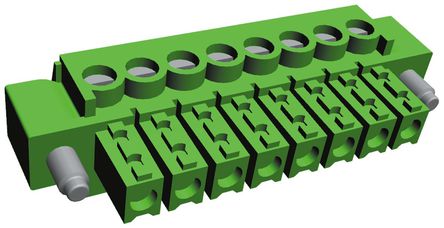 TE Connectivity - 284511-8 - TE Connectivity Buchanan ϵ 3.81mm ھ 8 ·  ɫ ֱ ͷ 284511-8, ӡˢ·尲װ, ݶ˽		