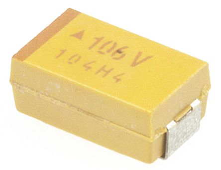 AVX - TAJD106K035RNJ - AVX TAJ ϵ 10F 10% SMD  TAJD106K035RNJ, 35 V ֱ, 7343-31 װ, 1 ESR, +125C		