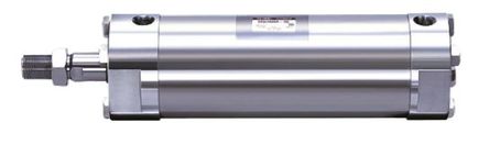 SMC - CDG5BA40TFSV-100 - SMC CG5-S ϵ ˫ ϸԲͲ CDG5BA40TFSV-100, 100mmг, 1 MPaѹ, 40mm׾, G 1/8˿, -10  +70C		