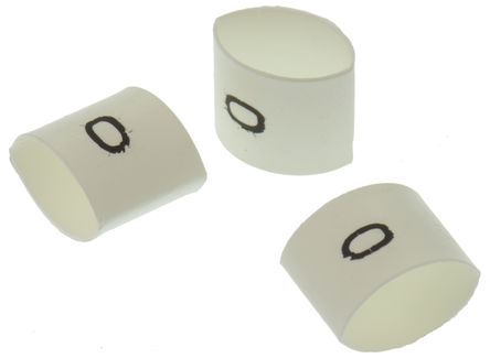 TE Connectivity - TRSA-1019/E/1/0 - TE Connectivity 100װ ɫ ̶ ±ʶ TRSA-1019/E/1/0, 2  6mmֱ, ӡ"0"ͼ		