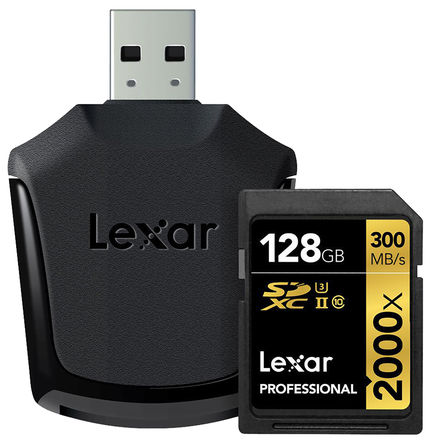 Lexar - LSD128CRBEU2000R - Lexar 128 GB SDXC		