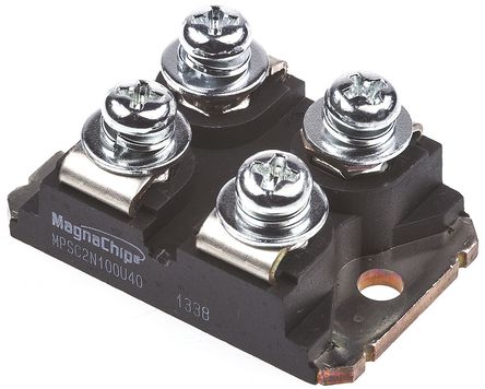 MagnaChip - MPSC2N100U40 - MagnaChip MPSC2N100U40 , Io=200A, Vrev=400V, 60ns, 4 SOT-227װ		