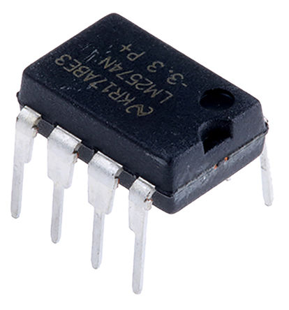Texas Instruments - LM2574N-3.3/NOPB - Texas Instruments LM2574N-3.3/NOPB ֱ-ֱת, ѹ, 4  40 V, 500mA, 0.052 MHz, 8 PDIPװ		