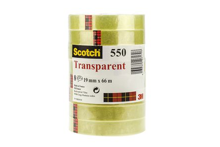 3M - 550 TAPE 19MMX66MTR - 3M 3M? 550 ɫ  19mm x 66m		
