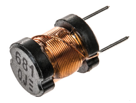 Panasonic - ELC08D681E - Panasonic ELC08D ϵ 680 H 10%  ELC08D681E ͵, 320mA Idc, 930m Rdc		