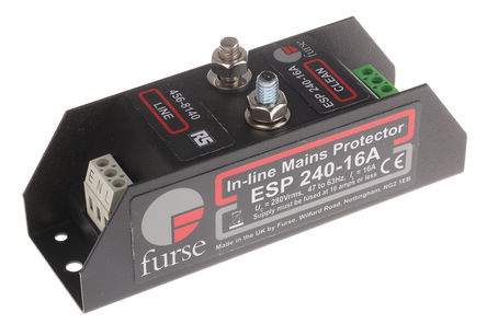 WJ Furse - ESP 240-16A - WJ Furse ESP 240 ϵ 280 V 10kA ͵Դ ESP 240-16A, DIN 찲װ, 120 x 54 x 38mm		