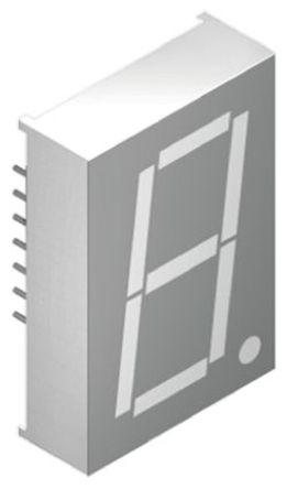 Kingbright - SA10-11SEKWA - Kingbright 1ַ 7  ɫ LED  SA10-11SEKWA, 440 mcd, ҲС, 26mmַ, ͨװװ		