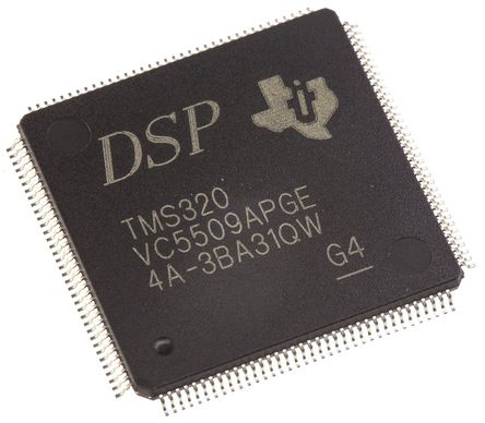 Texas Instruments - TMS320VC5509APGE - Texas Instruments TMS320VC5509APGE 32bit źŴ, 200MHz, 64 kB ROM ROM, 256 kB RAM, 144 LQFPװ		