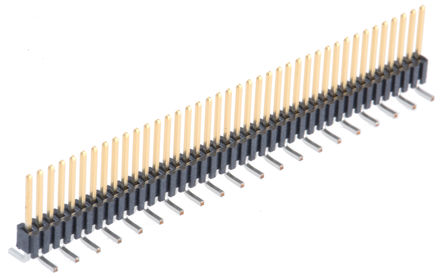 Samtec - FTR-140-01-S-S - Samtec FTR ϵ 40· 1.27mmھ (1) ֱ Ź FTR-140-01-S-S, Ӷ˽, 1A, 氲װ		