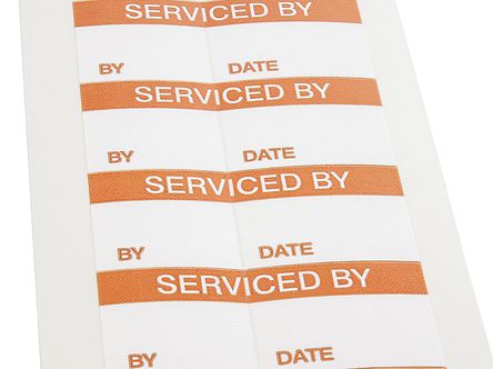 RS Pro - TLB8003A13 - RS Pro TLB8003A13 140װ Ԥӡճǩ, 38mm, 15mm Serviced By		