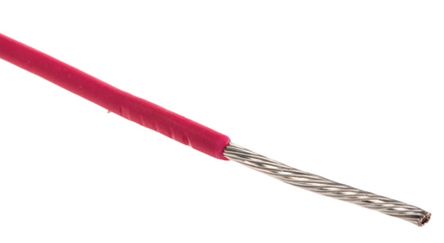 Alpha Wire - 6714 RD001 - Alpha Wire EcoWire ϵ 305m ɫ 20 AWG о ڲߵ 6714 RD001, 0.51 mm2 , 10/0.25 mm оʾ, 600 V		
