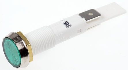 Arcolectric - C027500FAO - Arcolectric C027500FAO 13.3 mm Ƕʽ ɫ ׳ ָʾ, ƬӶ, 10mmװ׳ߴ, 12 V		