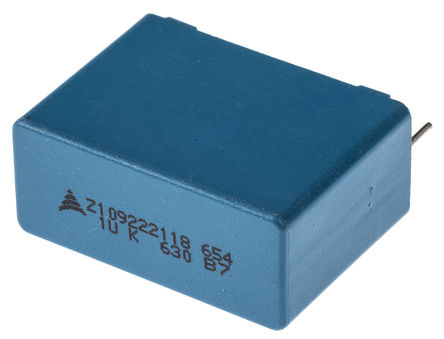 EPCOS - B32654A6105K - EPCOS B32654 ϵ 1F ۱ϩ (PP) B32654A6105K, 10%, 250 V 630 V ֱ, ͨ		