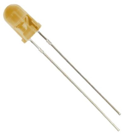 Panasonic - LNG489CN4T - Panasonic ɫ (588 nm ) LED LNG489CN4T, 2.4 V, 400 mcd 5mm (T-1 3/4) ͨ		