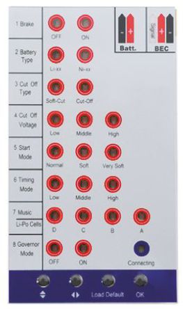 Parallax Inc - 85000 - ELEV-8 BESC programming card		