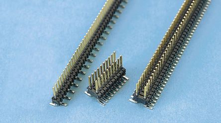 Samtec - FTR-110-01-S-D - Samtec FTR ϵ 20· 1.27mmھ (2) ֱ Ź FTR-110-01-S-D, Ӷ˽, 1A, 氲װ		