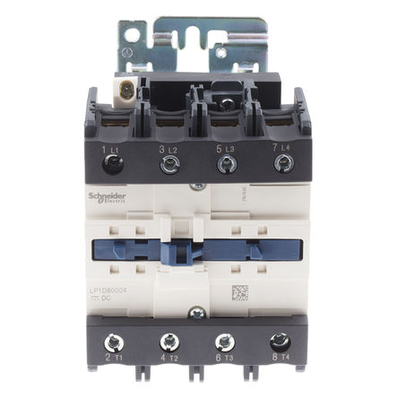 Schneider Electric - LP1D80004BD - Schneider Electric Tesys D LP1D ϵ Ӵ LP1D80004BD, 4 , 125 A, 24 V ֱȦ		