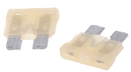 Littelfuse - 0287025.PXCN - Littlefuse 25A ɫ òƬʽ۶ 0287025.PXCN, 32V dc, 19.1mm x 5.1mm x 12.3mm		