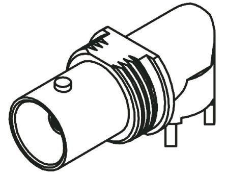 Molex - 73171-3350 - Molex BNC 3 GHZ ϵ 75 ֱ ͨ 尲װ ĸ BNC  73171-3356, 3GHz,  ˽		