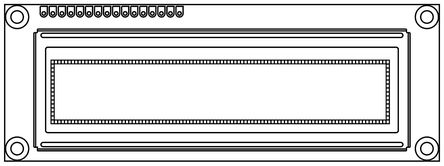 Vishay - O100H016AGPP5N0000 - Vishay A ϵ ɫ Դ OLED ʾ O100H016AGPP5N0000, ͼ		