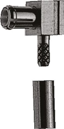 Telegartner - J01270A0201 - Telegartner 50 ֱ °װ MCX ͷ ͷ J01270A0201, ѹӶ˽, RG178 B/U, RG196 A/U, 0  6GHz		