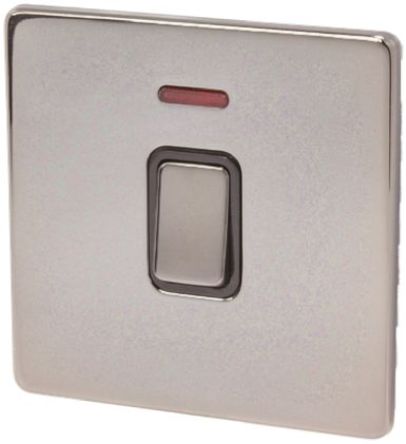 Deta - 8556BN - Deta ݶ ϵ 1 · BS ׼ IP2X 20 A 230 V  ɫ ׹ Ƹ ˫ ƿ 8556BN, ƽӰװ, 2, ϵݶӶ ʹ		