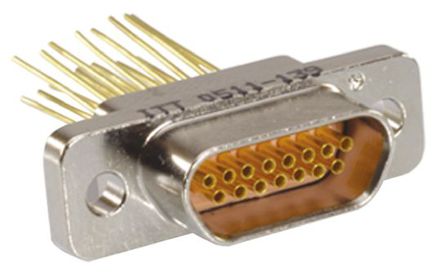 ITT Cannon - MDM-15SL1B-A174 - ITT Cannon MDM ϵ 1.27mm ھ 15 · ֱ 尲װ ĸ D-sub MDM-15SL1B-A174, 3A		