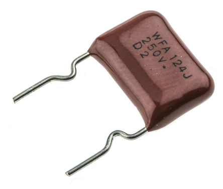 Panasonic - ECWF2124JAQ - Panasonic ECWF(A) ϵ 120nF ۱ϩ (PP) ECWF2124JAQ, 5%, 250 V ֱ, ͨ		