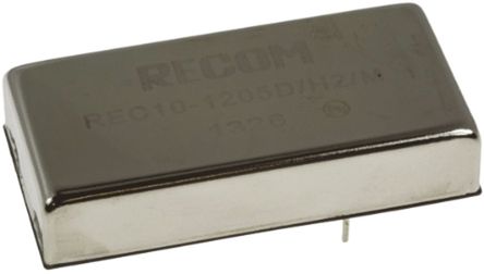 Recom - REC10-4805S/H2/M - Recom REC10 ϵ 10W ʽֱ-ֱת REC10-4805S/H2/M, 36  75 V ֱ, 5V dc, 2A, 2kV dcѹ, 86  87%Ч		