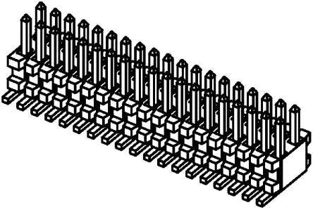 Samtec - FTE-110-01-G-DV - Samtec FTE ϵ 20· 0.8mmھ (2) ֱ Ź FTE-110-01-G-DV, Ӷ˽, 750mA, 氲װ		