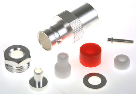 RS Pro - R13-007-05-014721000 - RS Pro 50 ֱ °װ ĸ BNC  R13-007-05-014721000, 4GHz, ǯ ˽, RG58A, 		