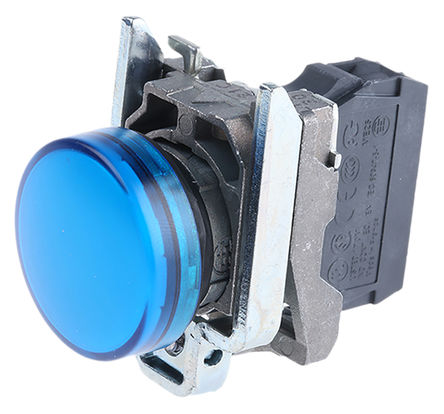 Schneider Electric - XB4BVM6 - Schneider Electric XB4 ϵ ɫ LED ָʾ XB4BVM6, 22mmֱ, IP66IP67IP69IP69K		