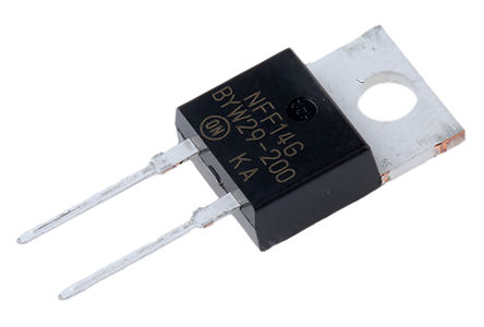 ON Semiconductor - BYW29-200G - ON Semiconductor BYW29-200G  , Io=8A, Vrev=200V, 35ns, 2 TO-220ACװ		
