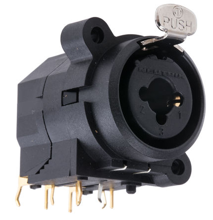 Neutrik - NCJ9FIH - Neutrik ɫ 9· ֱ  ӡˢ·尲װ XLR  NCJ9FIH, ƽ, 50 V		