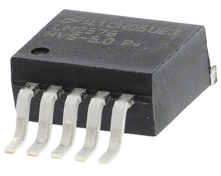 Texas Instruments - LM2576HVS-5.0/NOPB - Texas Instruments LM2576HVS-5.0/NOPB ѹ  ѹ, 60 V, 3A, 5 V, 58 kHz߿Ƶ, 5 TO-263װ		