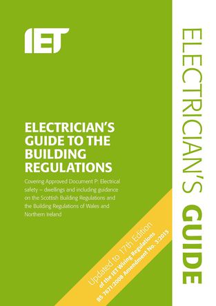 IET - 978-1-84919-889-9 - 书名: Electrician's Guide to the Building Regulations, 作者 The IET		