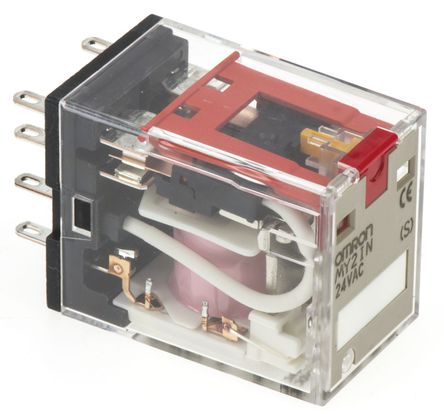 Omron - MY2IN1D224DC(S) - Omron 2иأA5踺أA Plug In ˫˫ ̵̬ MY2IN1D224DC(S), /ֱлл, 250 V 30 V ֱ		