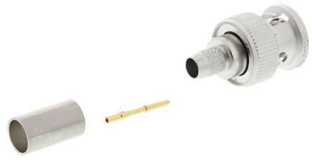 Telegartner - J01002A0055 - Telegartner 75 ֱ °װ  BNC  J01002A0055, 0  3GHz, ѹ ˽, 0.8/3.7-6.15, 		