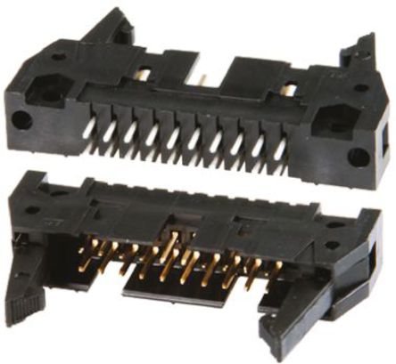 TE Connectivity - 1-5102321-0 - TE Connectivity AMP-LATCH ϵ 50· 2.54mmھ (2) ֱ PCB  1-5102321-0, Ӷ˽, ͨ		