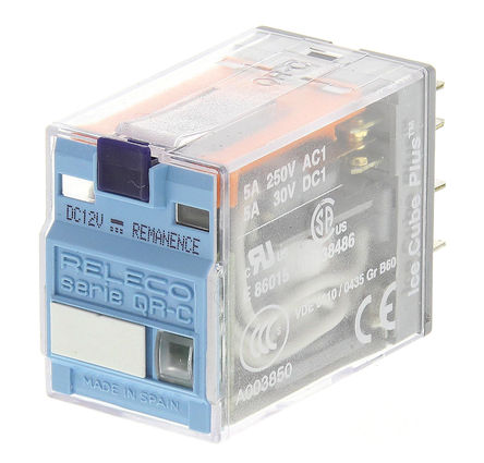 Releco - C9-R21 / DC 12 V - Releco C9-R21 / DC 12 V ˫˫ PCB װ ̵, 12V dc		
