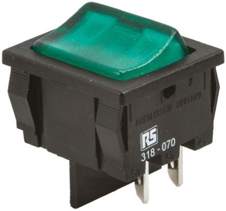 Arcolectric - H8653VBNAB - Arcolectric H8653VBNAB DPST  ̰忪,  - , 6 A @ 277 V 		