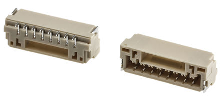 JST - SM08B-GHS-TB(LF)(SN) - JST GH ϵ 8· 1.25mmھ ֱ PCB  SM08B-GHS-TB(LF)(SN), Ӷ˽, 1A, 氲װ		