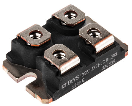 IXYS - DSEI2X31-12B - IXYS DSEI2X31-12B  , Io=28A, Vrev=1200V, 60ns, 4 SOT-227Bװ		