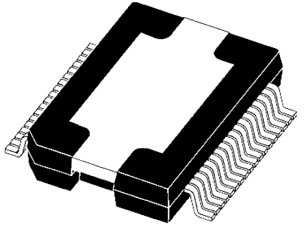 STMicroelectronics - VNI8200XPTR - VNI8200XPTR 8 ߲, ̵߲̬, 0.7A, 45V, 36 PowerSSOװ		