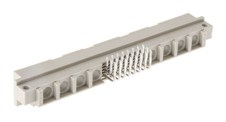 ERNI - 374148 - ERNI DIN 41612 ϵ 3  24 + 8 · 2.54mm ھ ֱ DIN 41612 ͷ 374148, M C2ȼ, ͨ׶˽, 5.5A		