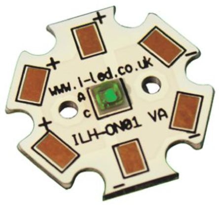 Intelligent LED Solutions - ILH-ON01-TRGR-SC201 - ILS OSLON1 PowerStar ϵ ɫ Բ LED  ILH-ON01-TRGR-SC201, 112 lm		