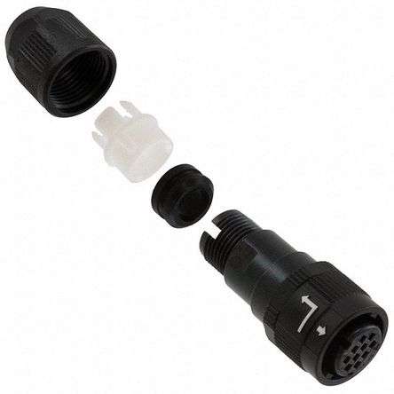 Hirose - HR34B-12WPA-10SC - Hirose HR34B ϵ�� 10· ���°�װ ֱ�� ������ ��ͷ HR34B-12WPA-10SC, ĸ����, ����ʽ�Ӻ�		